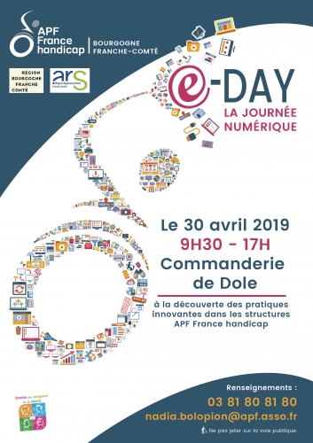 e-day, lq journée numérique - le 30 avril 2019 : 9h30 - 17H commanderie de Dole