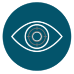 Logo représentant un eye tracking - WWDC21 Apple
