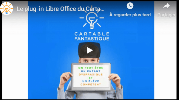 Des tutoriels vidéos sont disponibles sur - www.cartablefantastique.fr