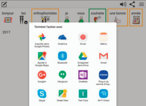 Araword pour Android - Techlab APF France handicap