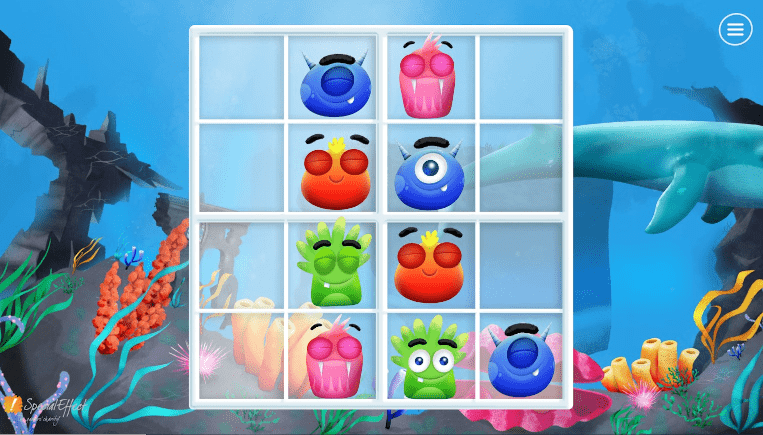 Le jeu «Sudoku Monsters»