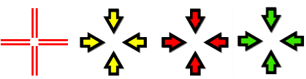 PointeurStick : croix autour du curseur(4 modèles, taille et transparence réglable)