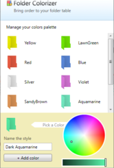 Coloriser ses dossiers avec Folder Colorizer