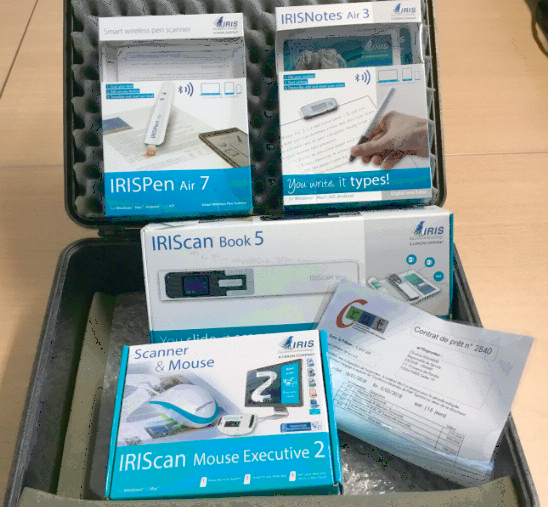 Nouveau kit C-RNT - IRIScan Mouse Executive, IRIScan Book 5, IRIS Pen Air 7 et IRISNotes Air 3