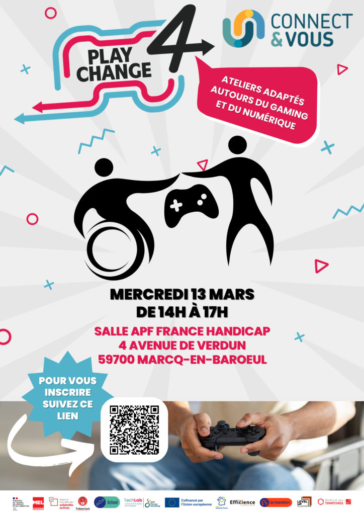 Affiche de l'évènement du 13 mars à Marcq-en-Baroeul