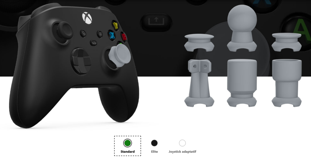 Xbox Design Lab : conception de capuchons pour les joysticks de manette de jeu