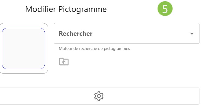 Image hoisir un pictogramme ou une image personnelle