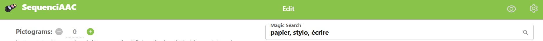 image Complétion de Magic Search