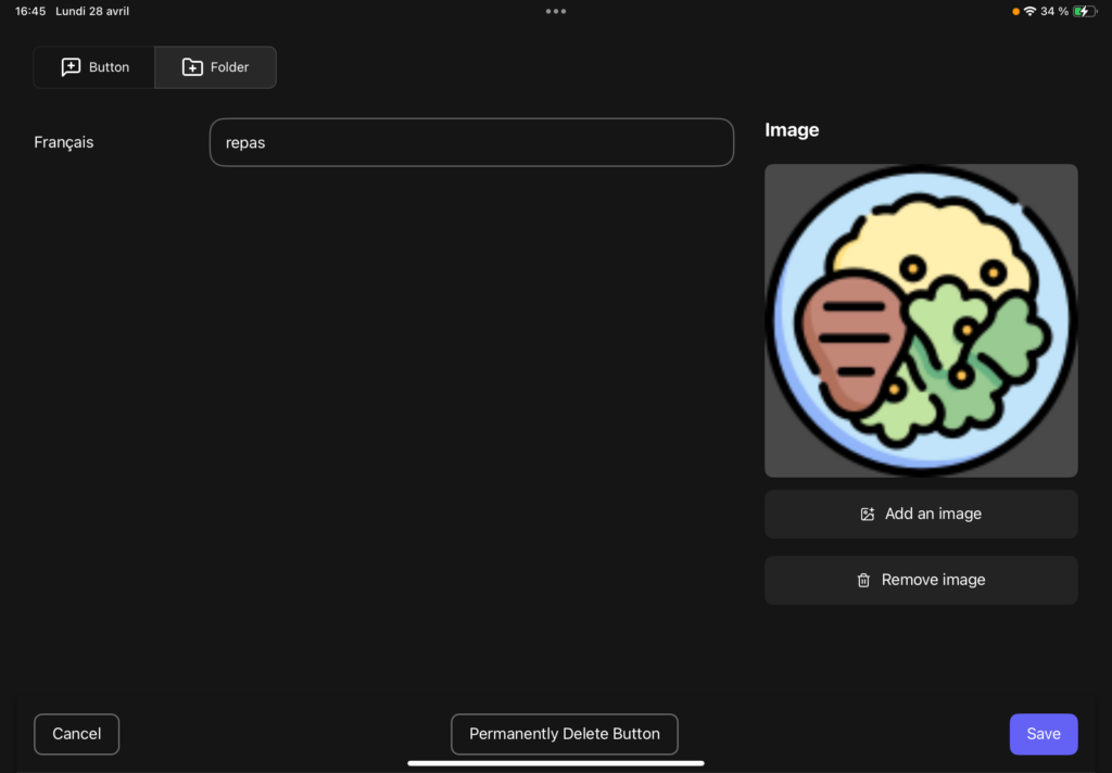 Flexspeak-Création de dossier