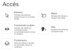 Configuration des différents moyens d'accès dans Grid 3