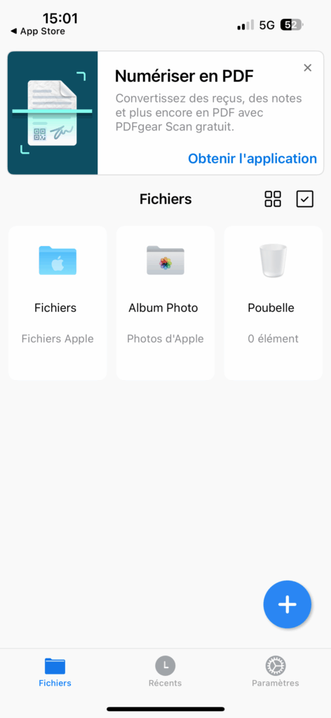 Application PDFGear