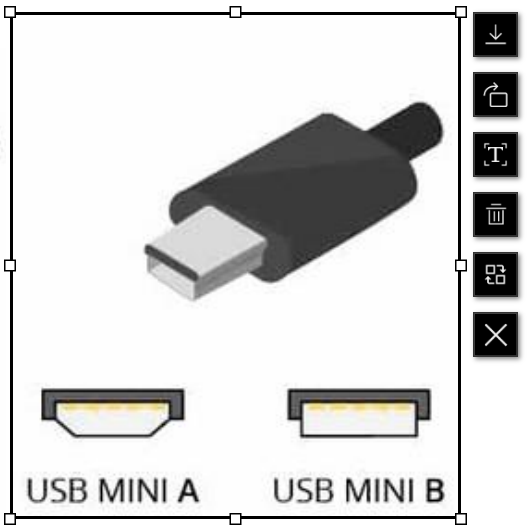 PDFGear - Barre de modification d'image