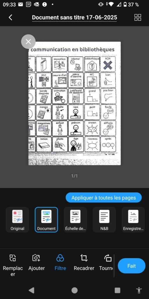 Android - PDFGear Scan