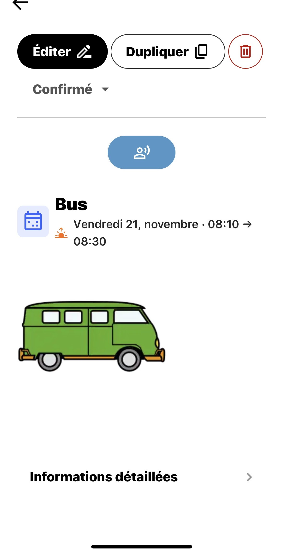image Sélectionner un évènement