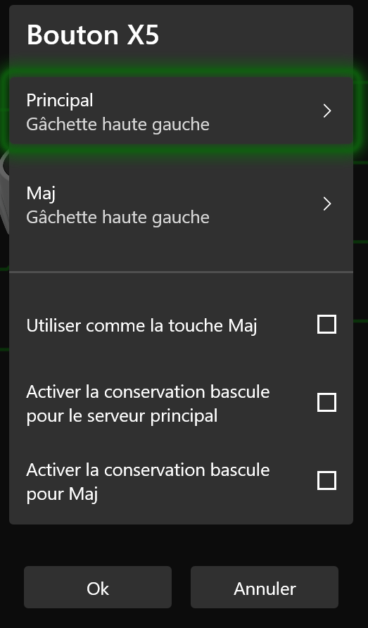 Accessoire Xbox - Option Shift