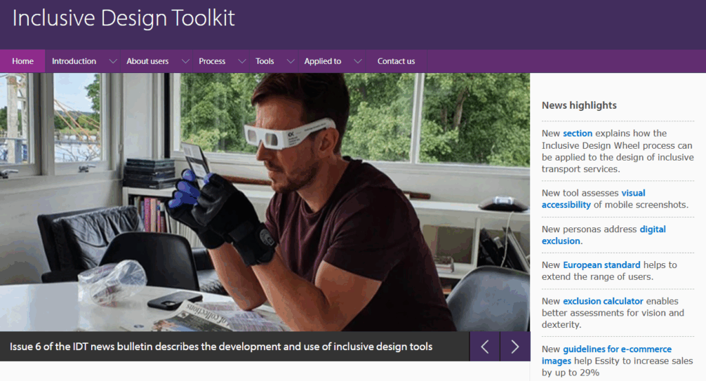 L'inclusive Design Toolkit de l'Université de Cambridge