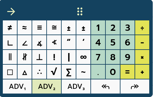 Le clavier avancé 2/3