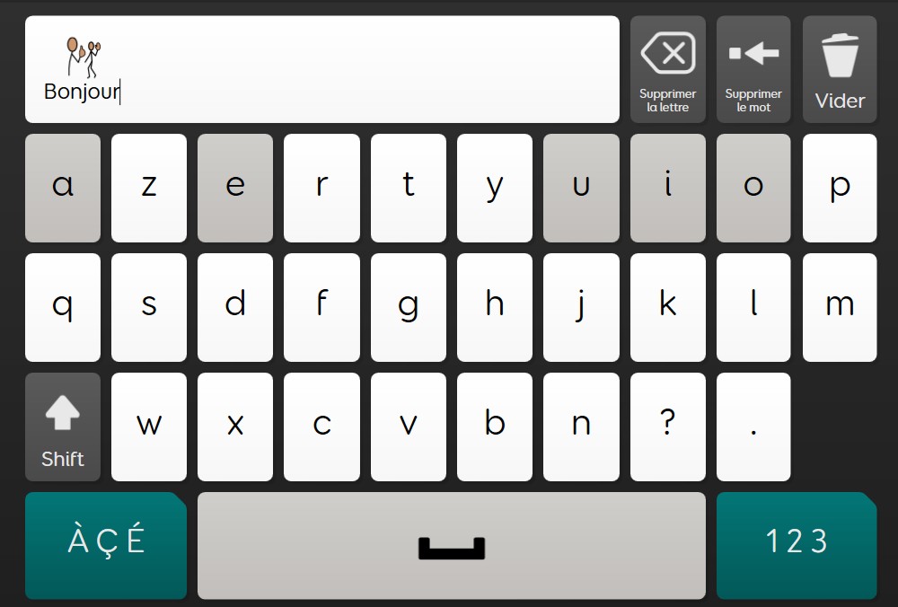image Clavier Aphasia Duo 9