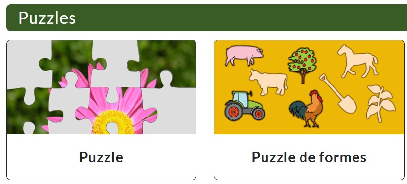 image Les sortes de puzzle