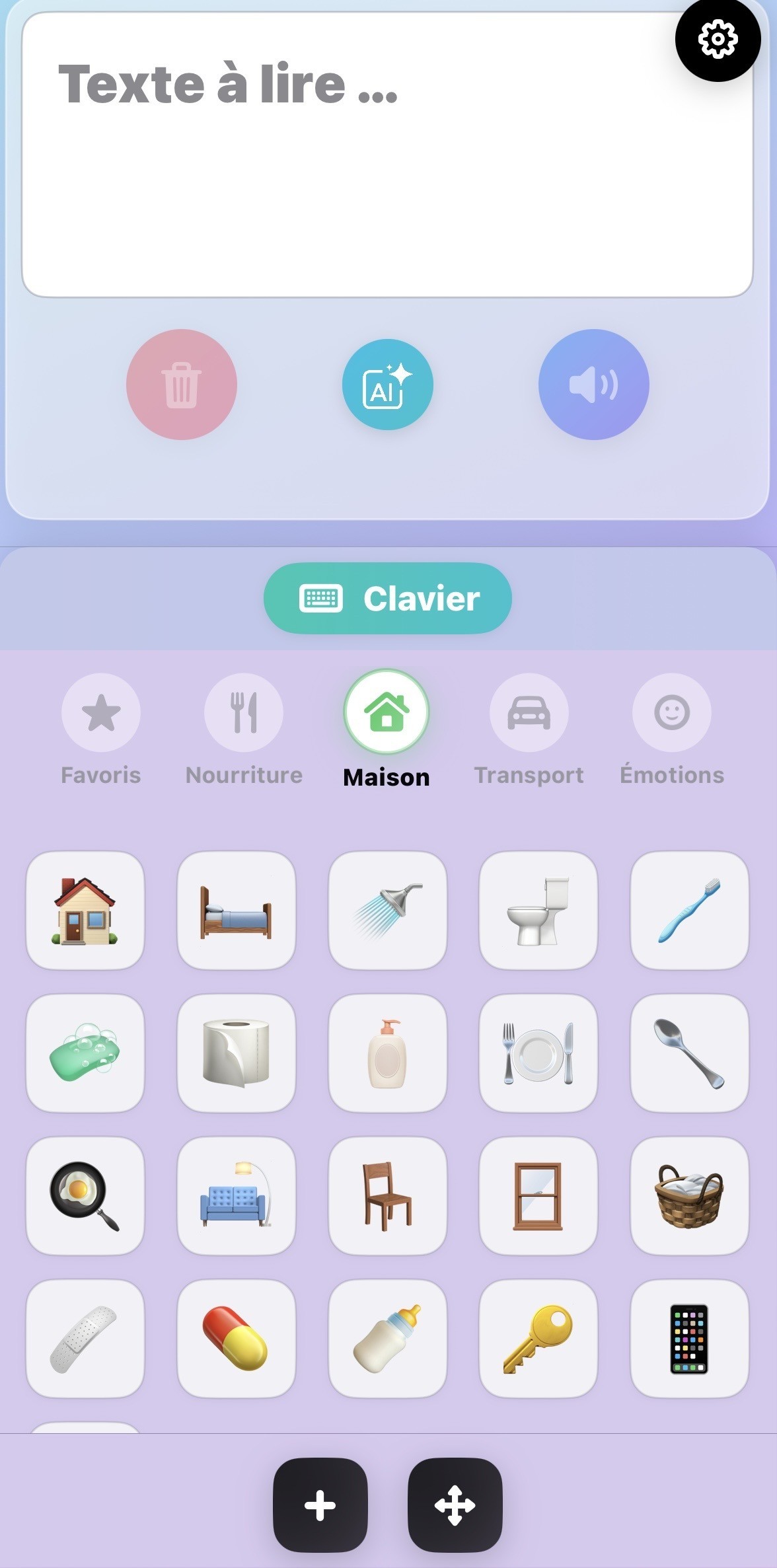 image Les actions rapides emojis