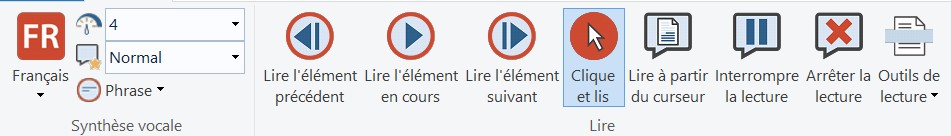 SprintPlus 3 - Boutons rouge - Mode phrase