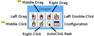 Dragger - Barre outils