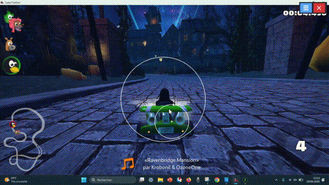 Test sur SuperTuxKart 1.5