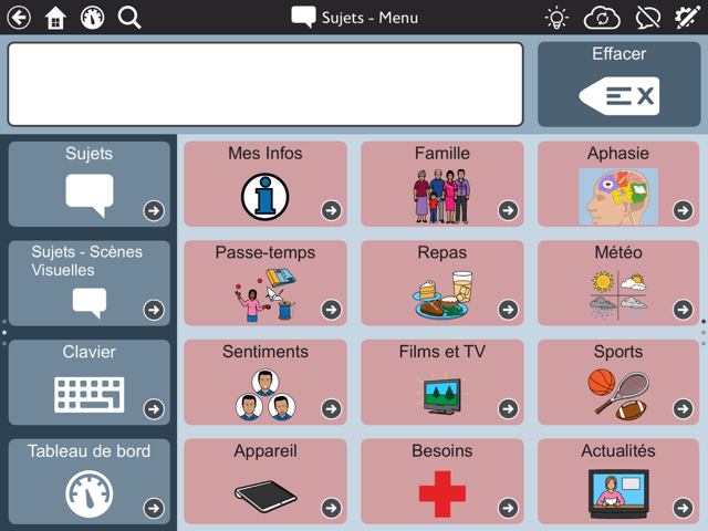 image Menu Sujets