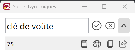 Sujets dynamiques - actions possibles